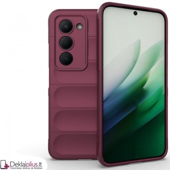 Magic Shield guminis dėklas su kameros apsauga - bordo spalvos (Xiaomi Redmi 15 5G) Magic Shield guminis dėklas su kameros apsauga - bordo spalvos (Xiaomi Redmi 15 5G)